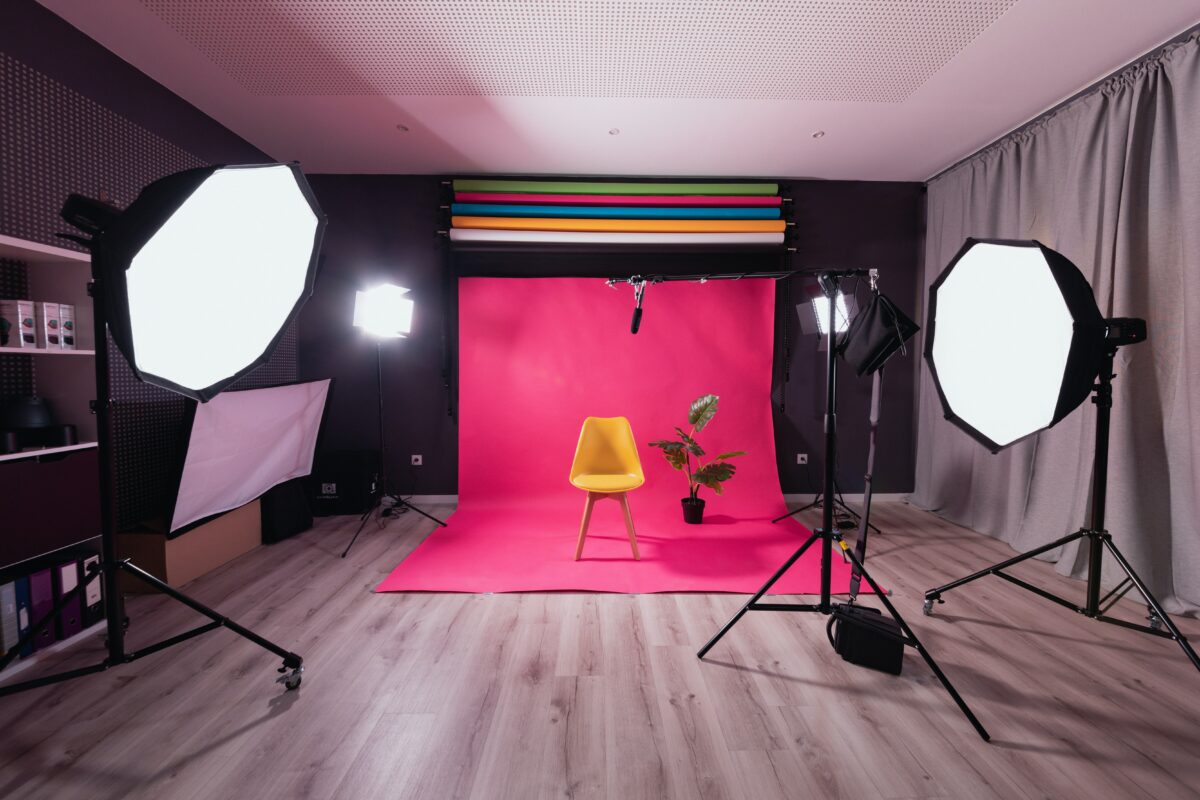 plateau de tournage vidéo en studio paris